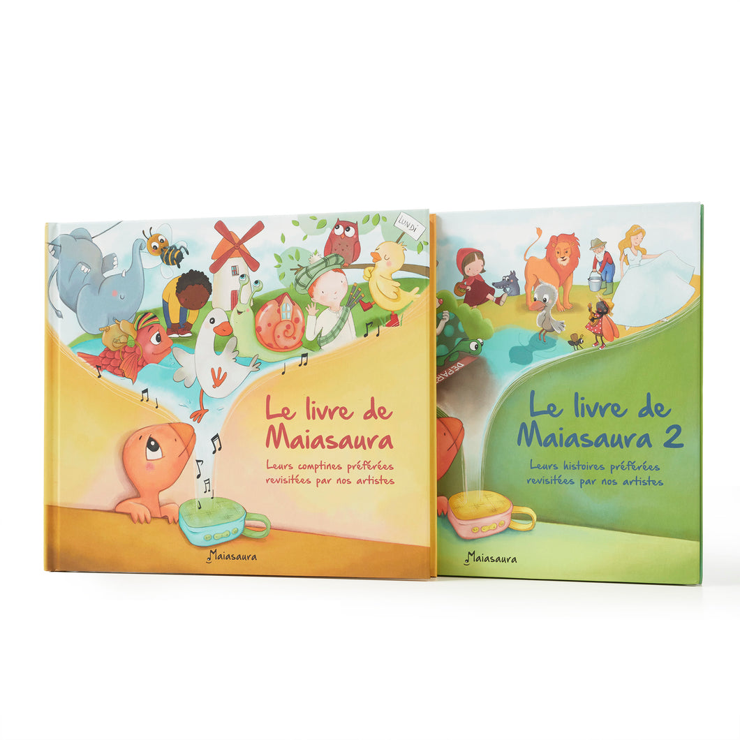 Pack 2 livres Maiasaura (1 et 2)